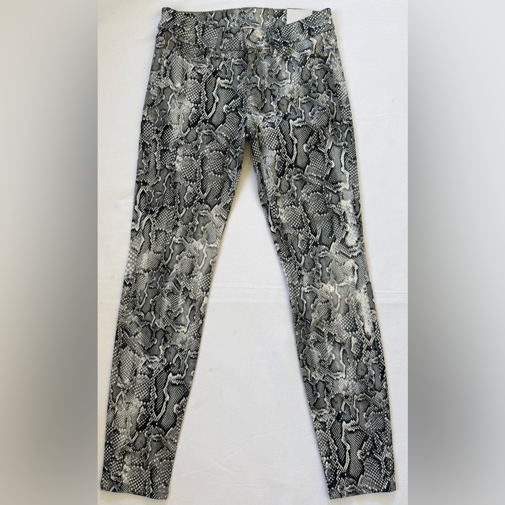White House Black Market Printed Skinny Ankle Jeans